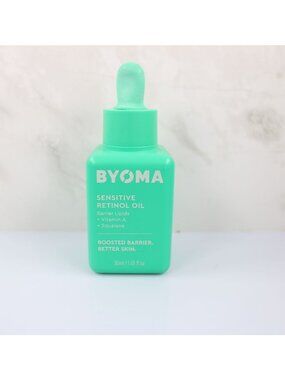 Byoma Sensitive Retinol Oil 30ml Hydrating Barrier Lipids With Vitamin A & Squal